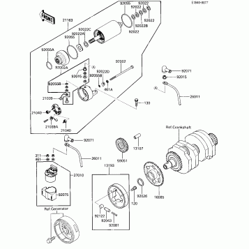 STARTER MOTOR/STARTER CLUTCH