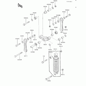 REAR SUSPENSION/SHOCK ABSORBER