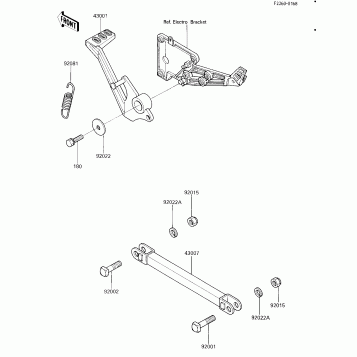 BRAKE PEDAL/TORQUE LINK