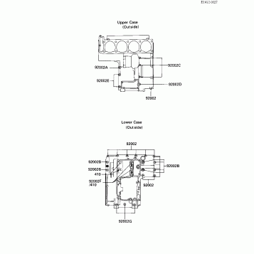 CRANKCASE BOLT PATTERN