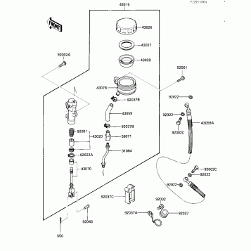 REAR MASTER CYLINDER