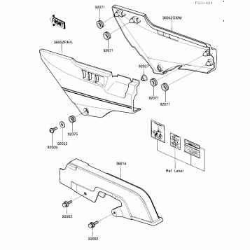 SIDE COVERS/CHAIN COVER