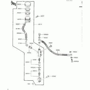 REAR MASTER CYLINDER