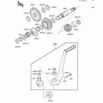 KICKSTARTER MECHANISM