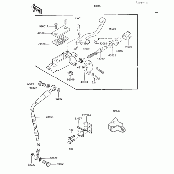 FRONT MASTER CYLINDER