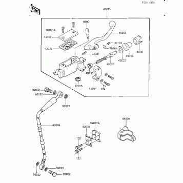 FRONT MASTER CYLINDER