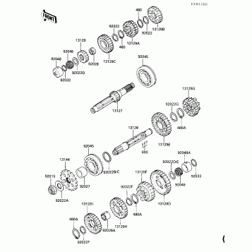 TRANSMISSION (E/NO.043004 -)