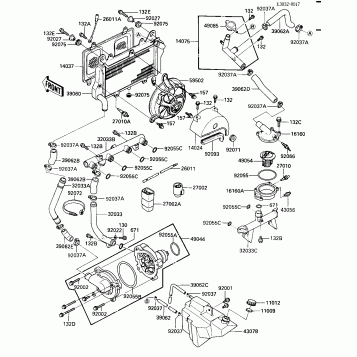 RADIATOR/FAN/WATER PUMP