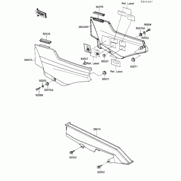 SIDE COVERS/CHAIN COVER