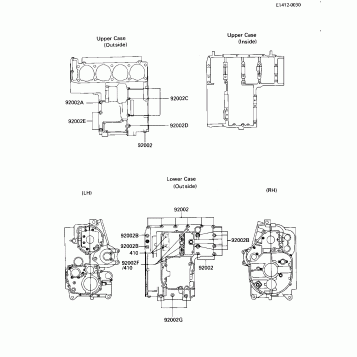 CRANKCASE BOLT PATTERN