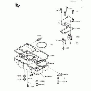 BREATHER COVER/OIL PAN