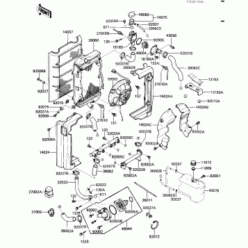 RADIATOR/FAN/WATER PUMP