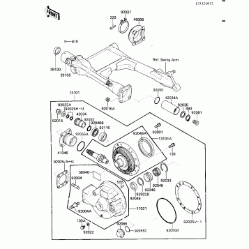 DRIVE SHAFT/FINAL GEARS