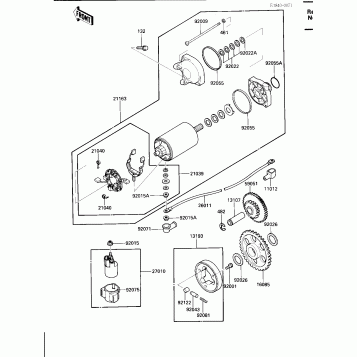STARTER MOTOR/STARTER CLUTCH