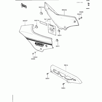 SIDE COVERS/CHAIN COVER