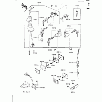IGNITION SWITCH/LOCKS/REFLECTORS