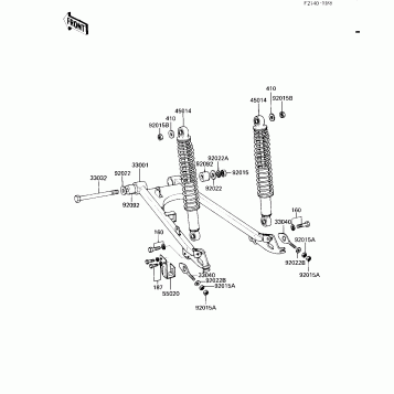 SWING ARM/SHOCK ABSORBERS