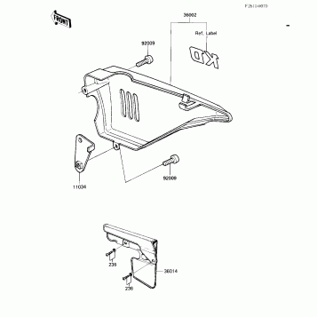 SIDE COVER/CHAIN COVER