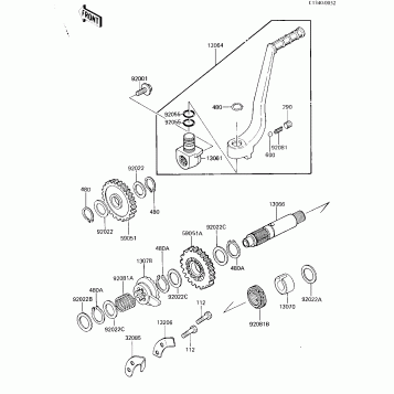 KICKSTARTER MECHANISM