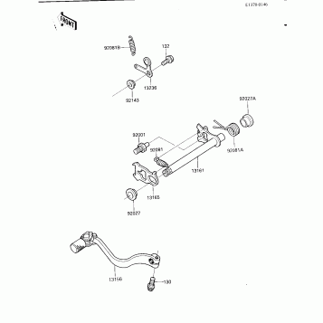 GEAR CHANGE MECHANISM