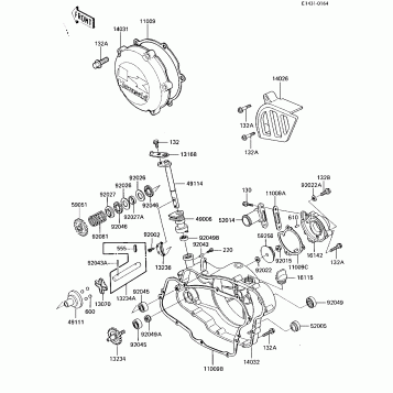 ENGINE COVERS/WATER PUMP