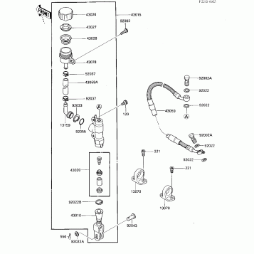 REAR MASTER CYLINDER