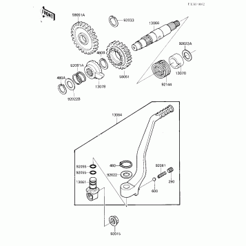 KICKSTARTER MECHANISM