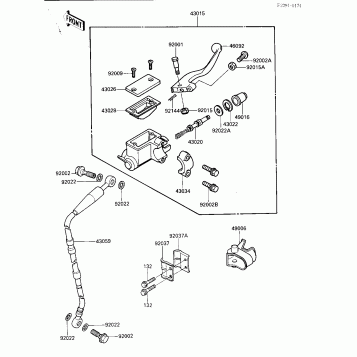 FRONT MASTER CYLINDER