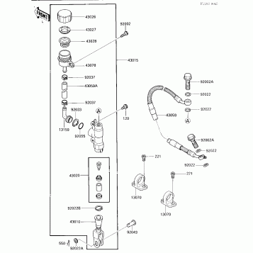 REAR MASTER CYLINDER