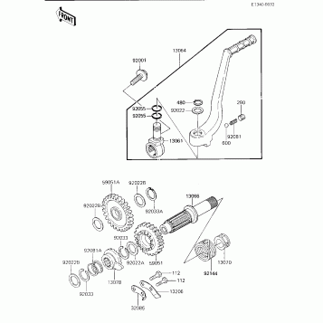 KICKSTARTER MECHANISM