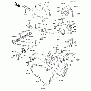 ENGINE COVERS/WATER PUMP