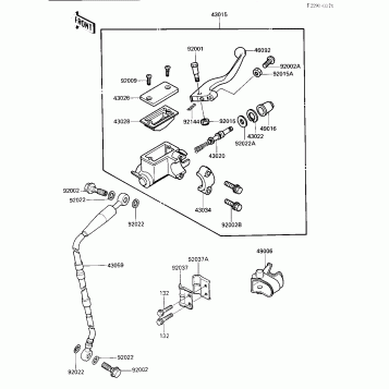FRONT MASTER CYLINDER