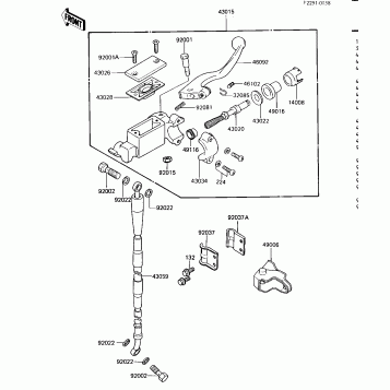 FRONT MASTER CYLINDER
