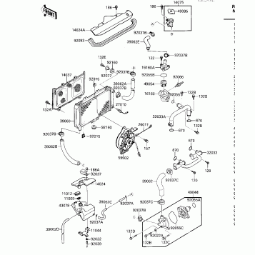 RADIATOR/FAN/WATER PUMP