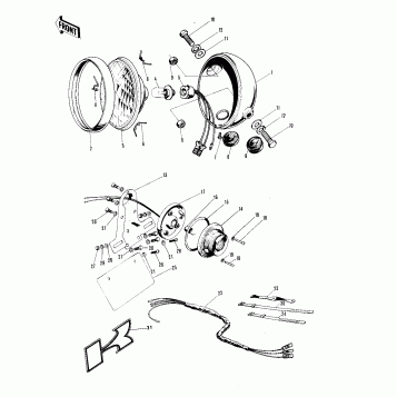HEADLIGHT/TAILLIGHT/CHASSIS ELECTRICAL E