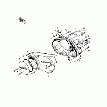 ENGINE COVERS ('76-'80)