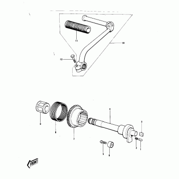 KICKSTARTER MECHANISM