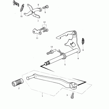GEAR CHANGE MECHANISM