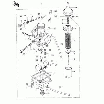 CARBURETOR (KX80-A1)
