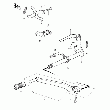 GEAR CHANGE MECHANISM