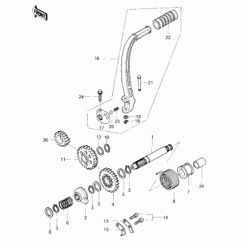 KICKSTARTER MECHANISM
