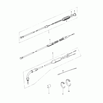 CABLES ('74-'75 MC1M/MC1M-A)