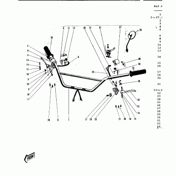 HANDLEBAR ('69-'73)