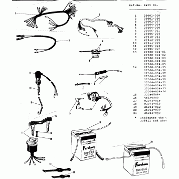 CHASSIS ELECTRICAL EQUIPMENT (EXCEPT G3S