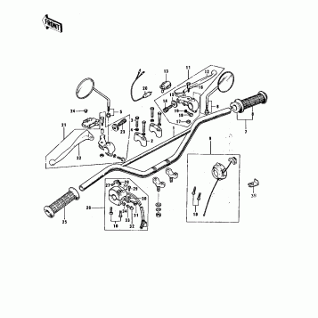 HANDLEBAR (G3SS-E) ('74-'75)