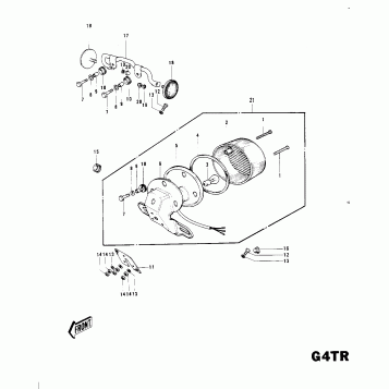 TAILLIGHT G4TR-C ('70-'73)