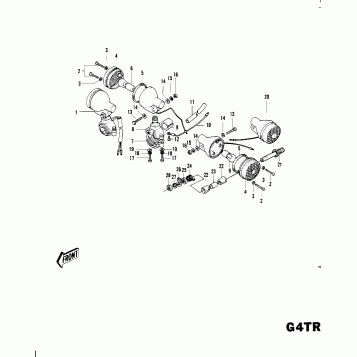 TURN SIGNALS G4TR-C ('70-'73)