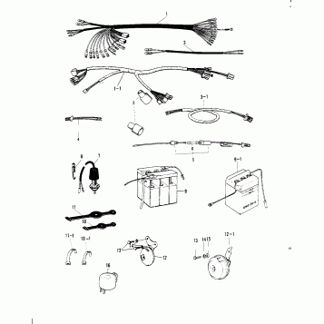 CHASSIS ELECTRICAL EQUIPMENT ('70-'73)
