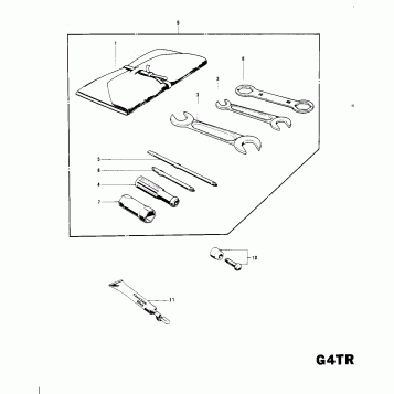 OWNER TOOLS G4TR-C ('70-'73)