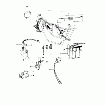 CHASSIS ELECTRICAL EQUIPMENT ('74-75 B/C